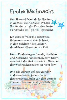 Gedicht Christkind Kurz